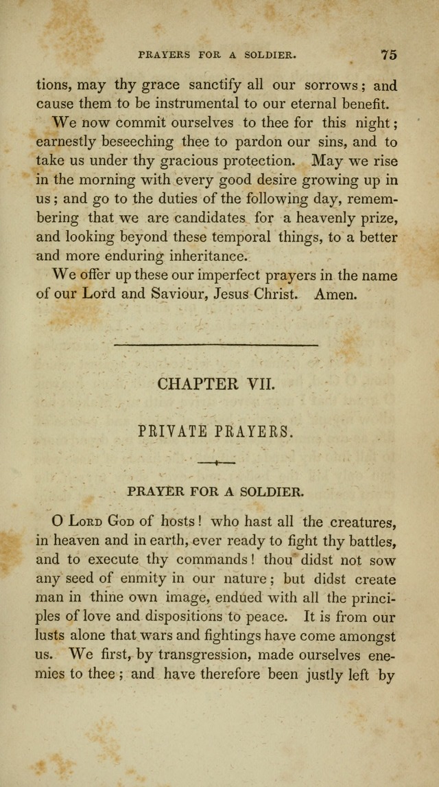 A Manual of Devotion for Soldiers and Sailors: comprising I. forms of prayer, public and private, II. a compend of Bible truth, III. The Assembly