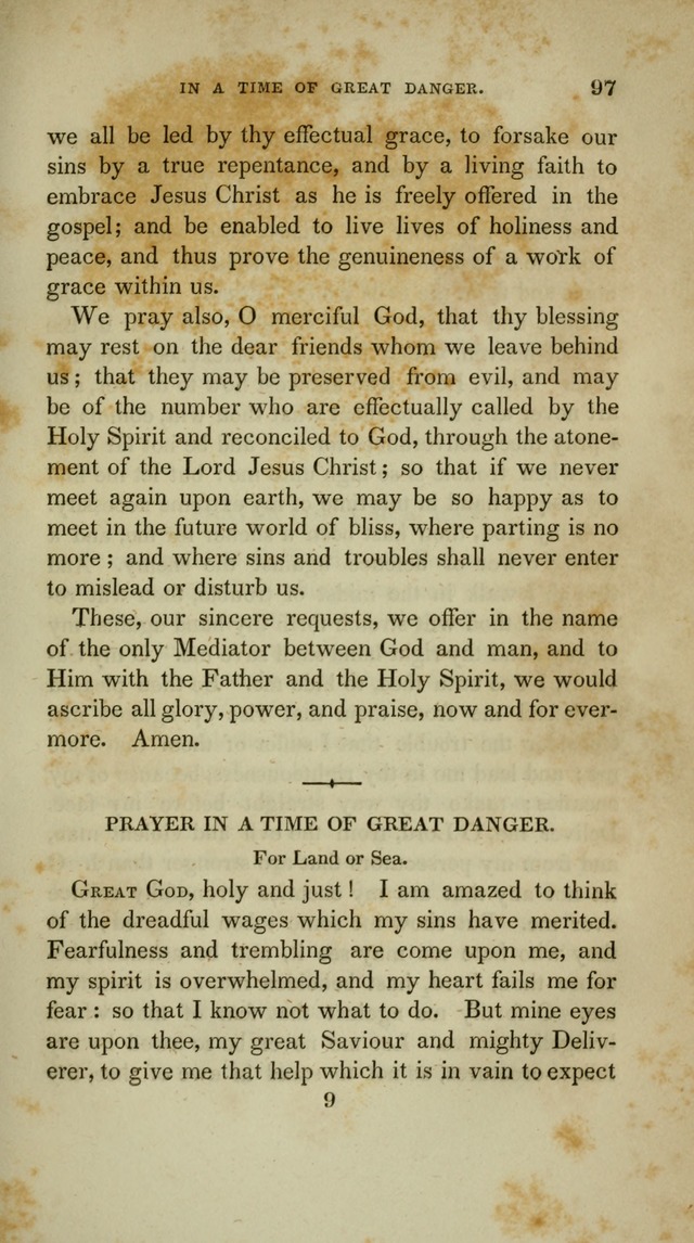 A Manual of Devotion for Soldiers and Sailors: comprising I. forms of prayer, public and private, II. a compend of Bible truth, III. The Assembly