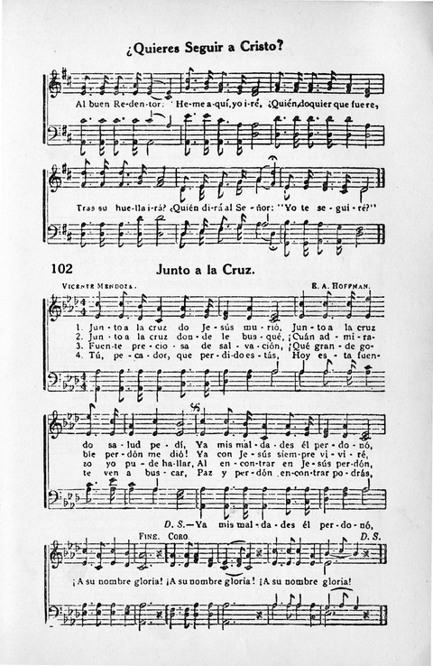 Melodias Evangelicas para el Uso de las Iglesias Evangelicas de Habla Española en Todo el Mundo page 108