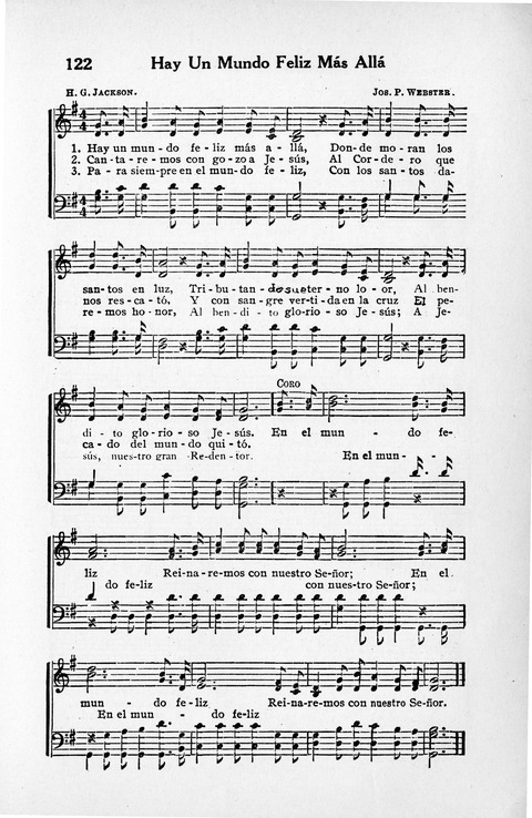 Melodias Evangelicas para el Uso de las Iglesias Evangelicas de Habla Española en Todo el Mundo page 128