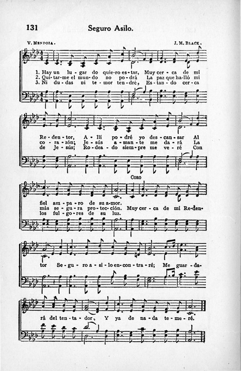 Melodias Evangelicas para el Uso de las Iglesias Evangelicas de Habla Española en Todo el Mundo page 137