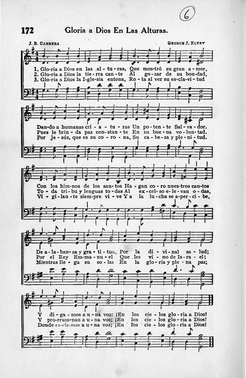 Melodias Evangelicas para el Uso de las Iglesias Evangelicas de Habla Española en Todo el Mundo page 179