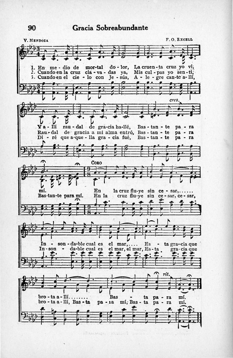 Melodias Evangelicas para el Uso de las Iglesias Evangelicas de Habla Española en Todo el Mundo page 97