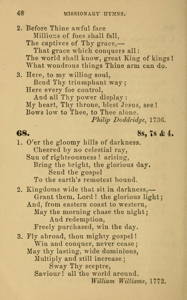 Missionary Hymns page 48