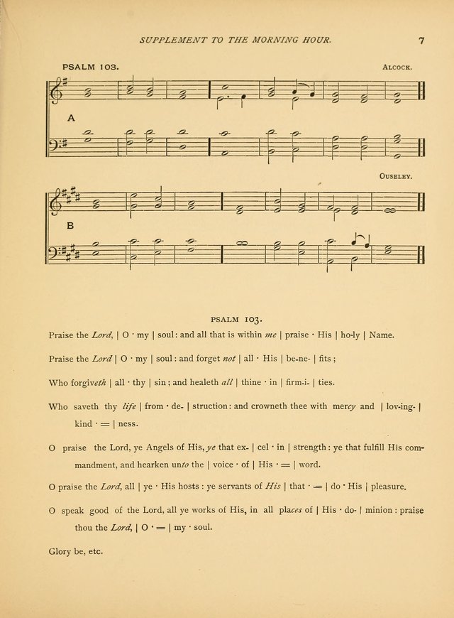 The Morning Hour: a daily song-service with responsive selections for schools page 121