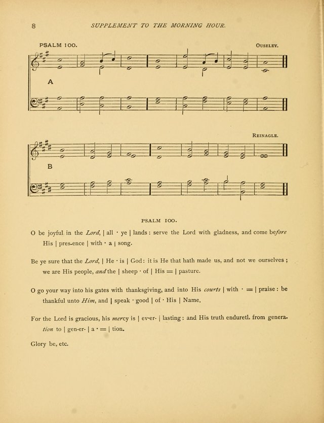 The Morning Hour: a daily song-service with responsive selections for schools page 122