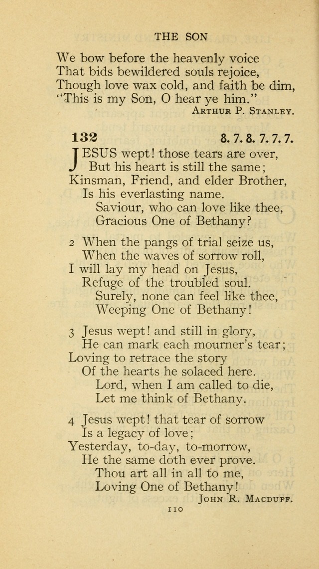 The Methodist Hymnal (Text only edition) page 110