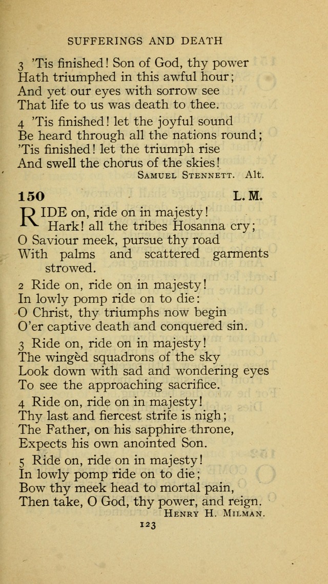 The Methodist Hymnal (Text only edition) page 123