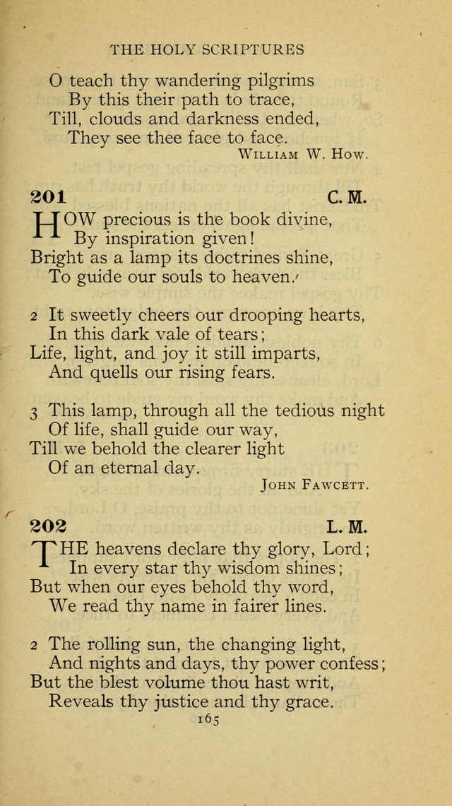 The Methodist Hymnal (Text only edition) page 165