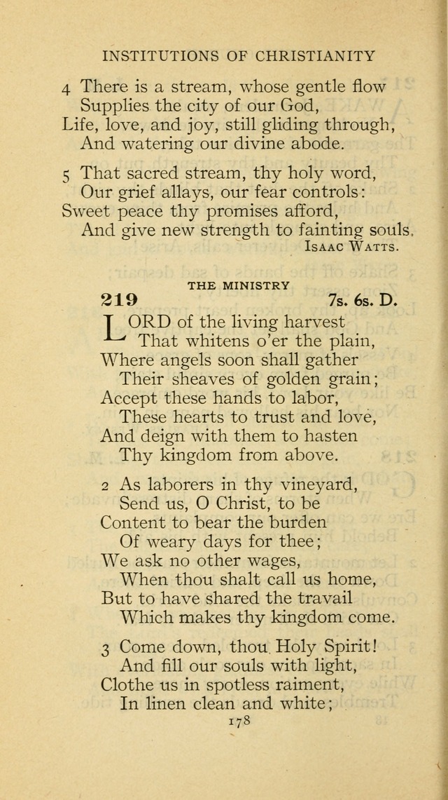 The Methodist Hymnal (Text only edition) page 178