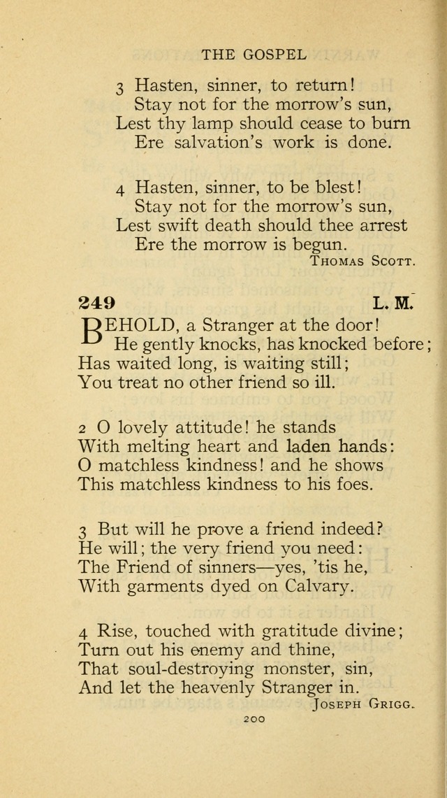 The Methodist Hymnal (Text only edition) page 200