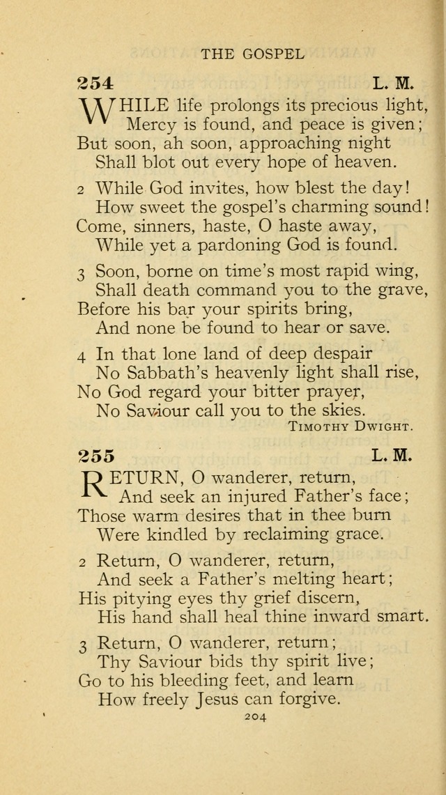 The Methodist Hymnal (Text only edition) page 204