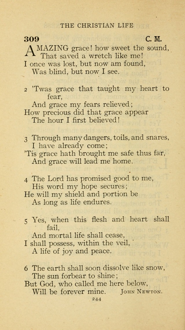 The Methodist Hymnal (Text only edition) page 244