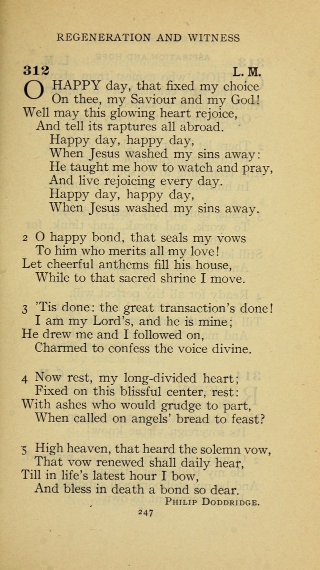 The Methodist Hymnal (Text only edition) page 247