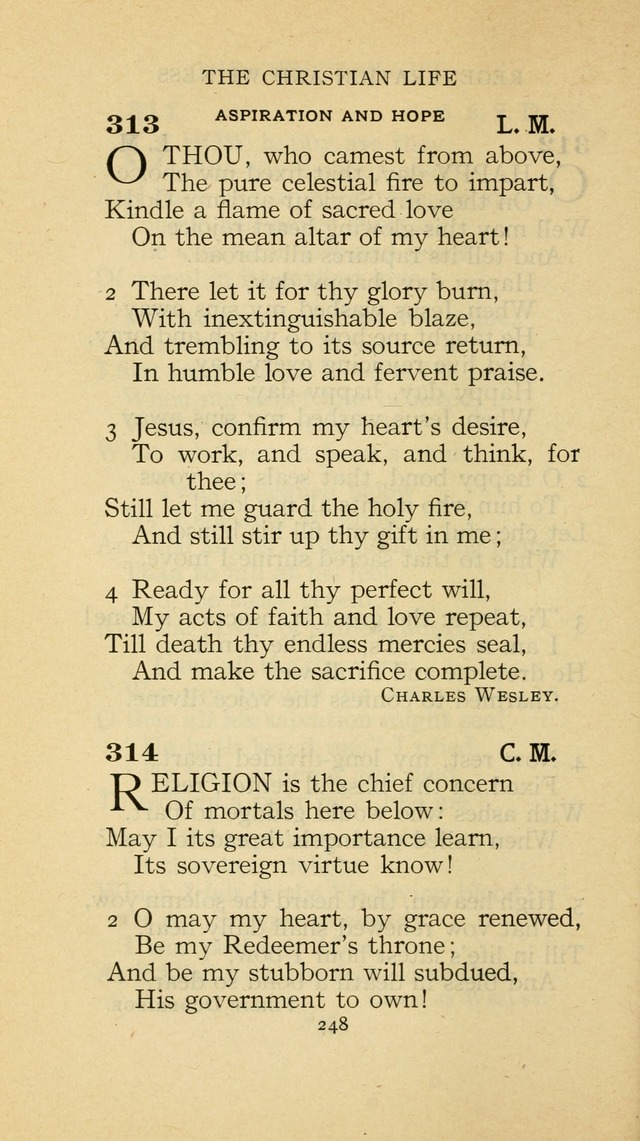 The Methodist Hymnal (Text only edition) page 248