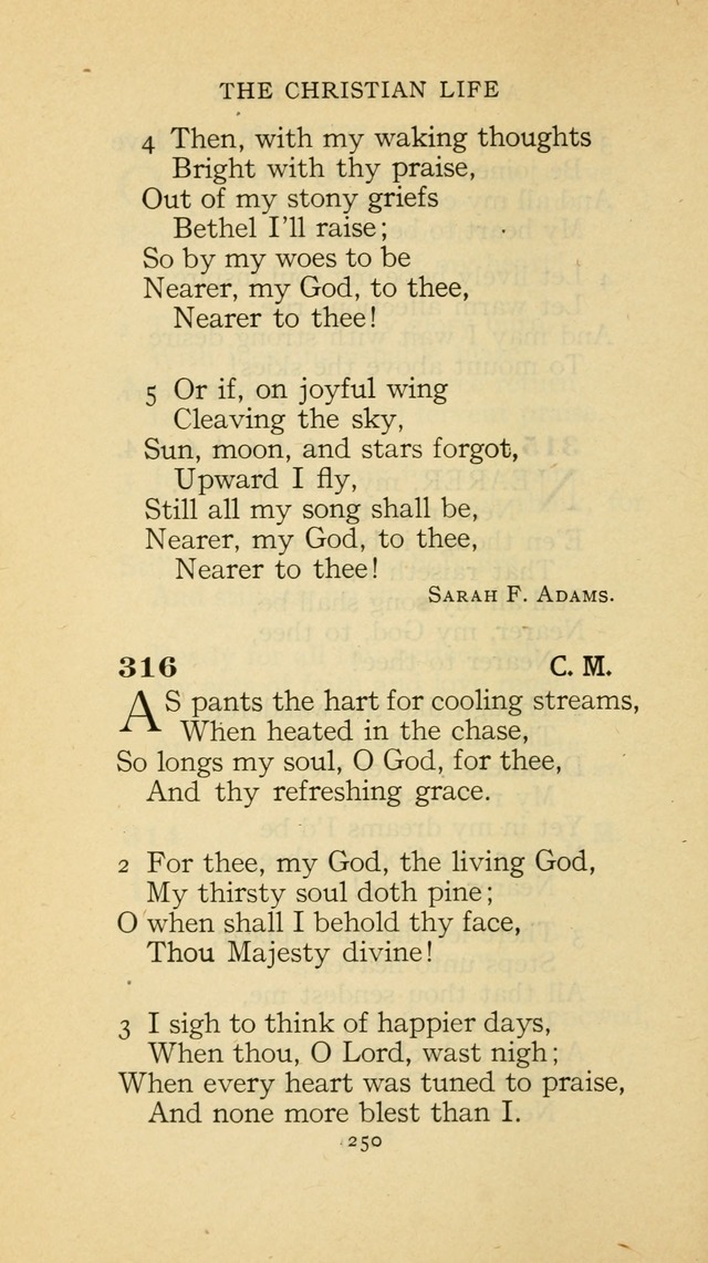 The Methodist Hymnal (Text only edition) page 250