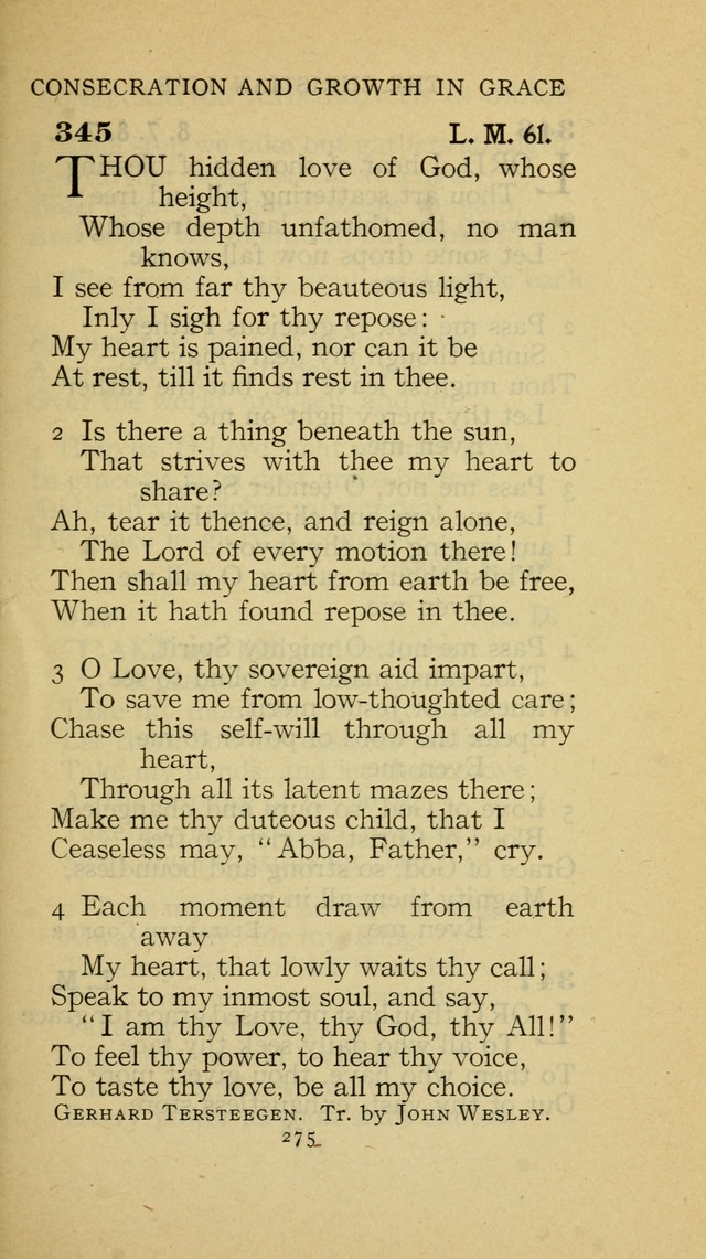 The Methodist Hymnal (Text only edition) page 275