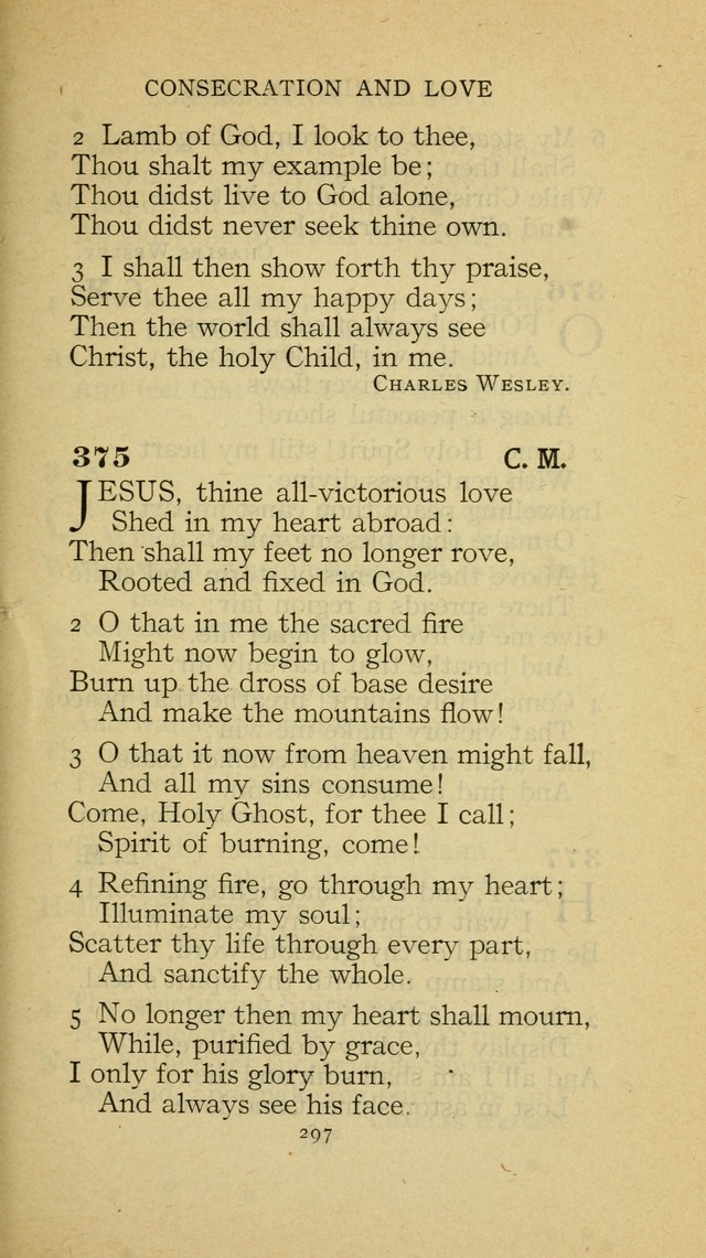 The Methodist Hymnal (Text only edition) page 297