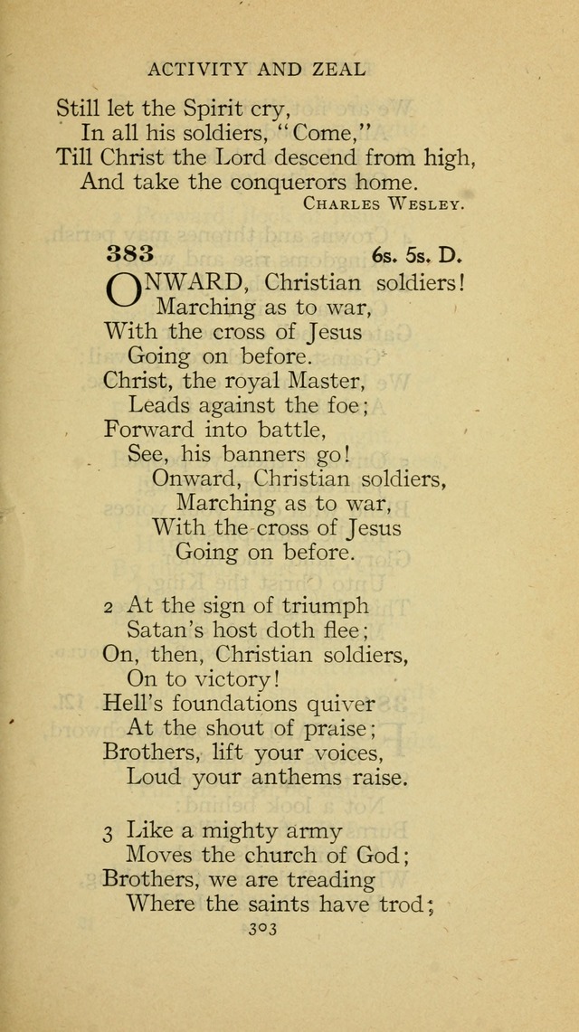 The Methodist Hymnal (Text only edition) page 303