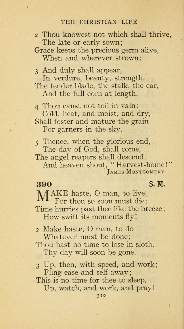 The Methodist Hymnal (Text only edition) page 310