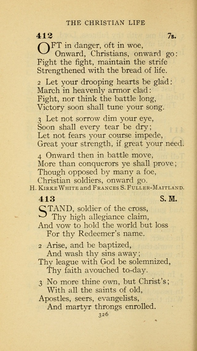 The Methodist Hymnal (Text only edition) page 326