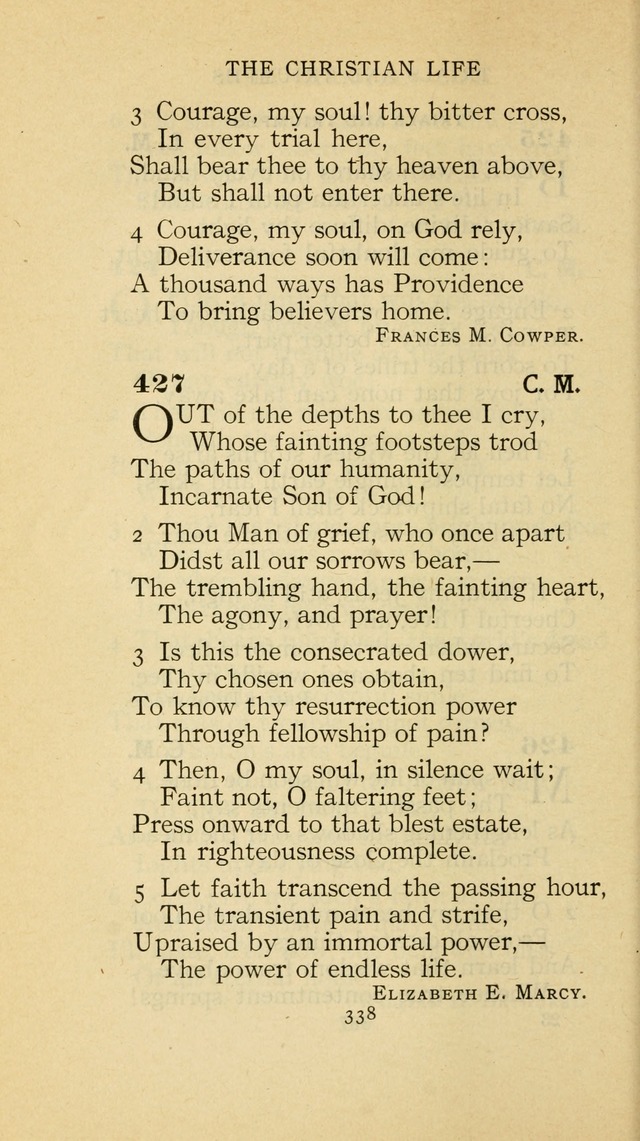 The Methodist Hymnal (Text only edition) page 338