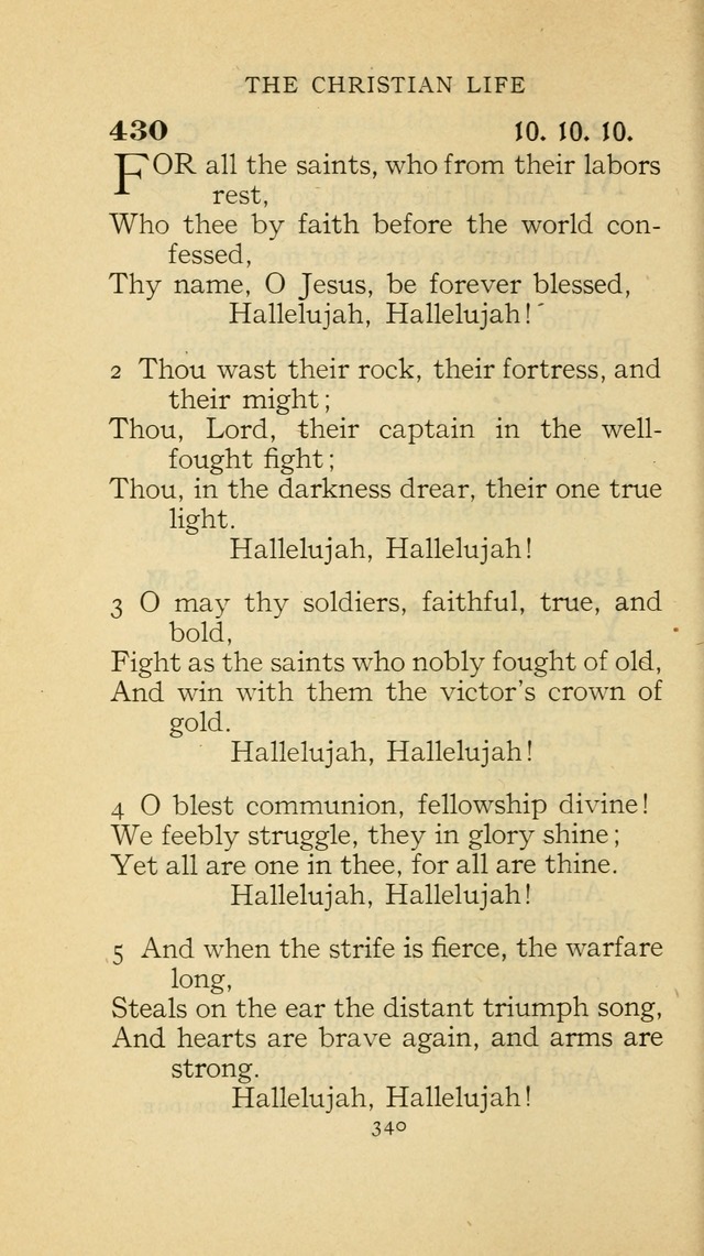 The Methodist Hymnal (Text only edition) page 340