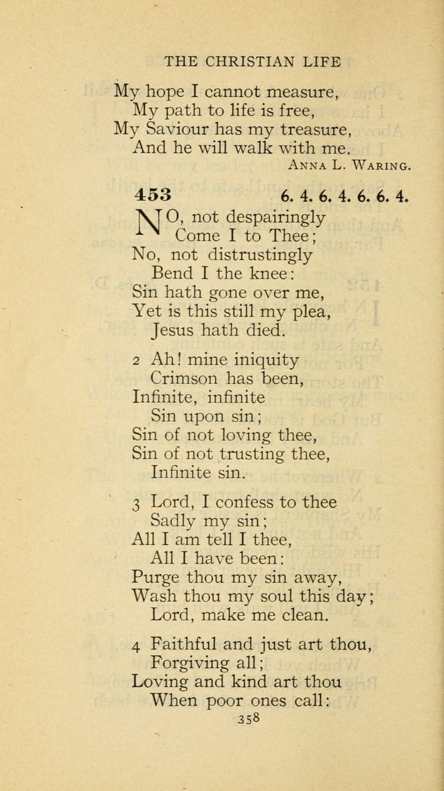 The Methodist Hymnal (Text only edition) page 358