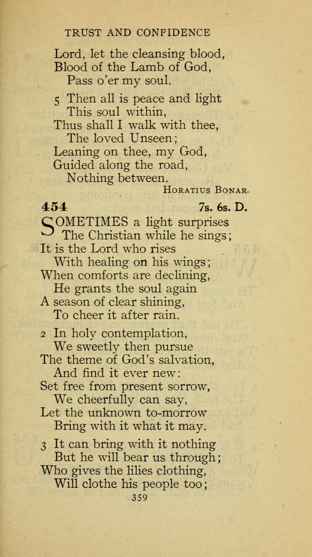 The Methodist Hymnal (Text only edition) page 359