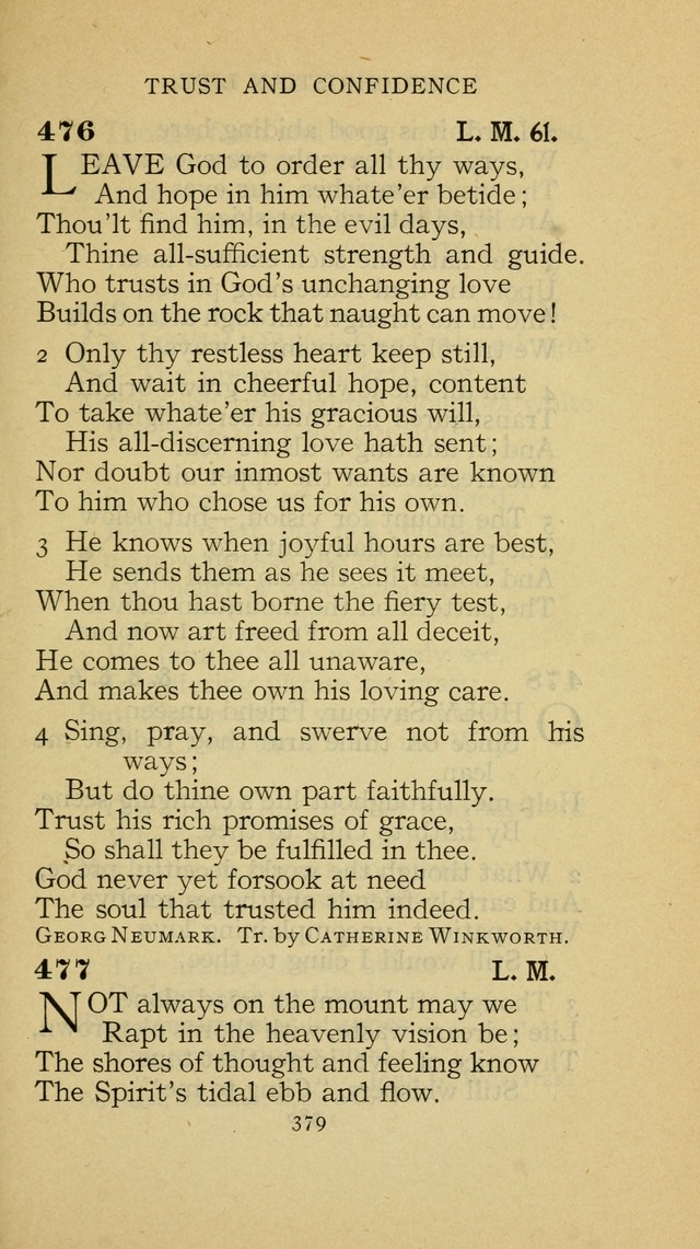 The Methodist Hymnal (Text only edition) page 379