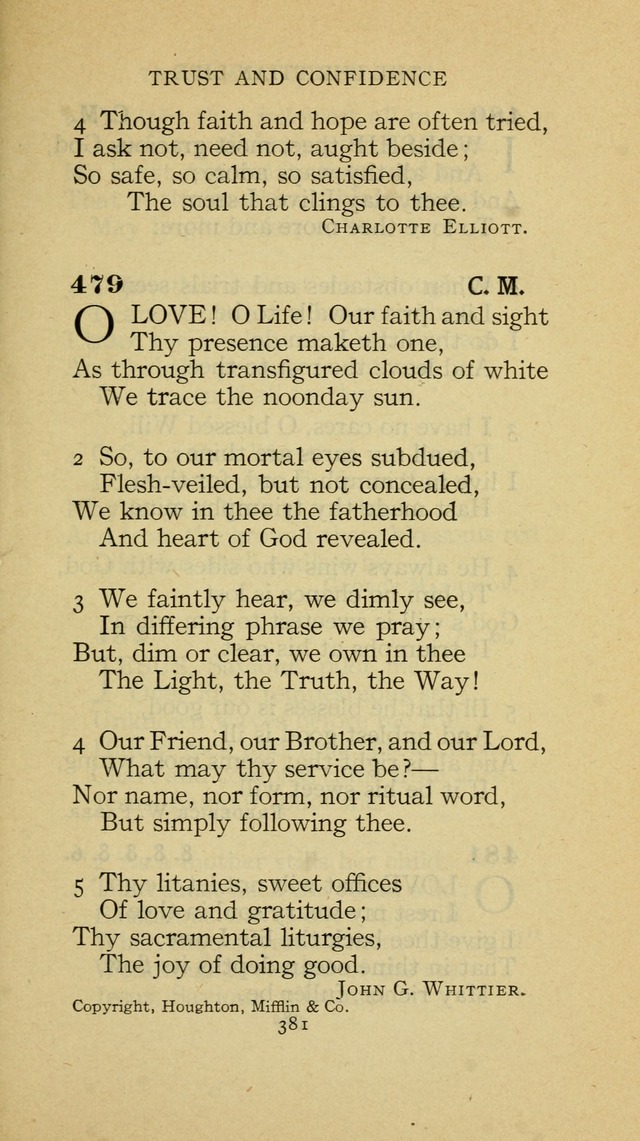 The Methodist Hymnal (Text only edition) page 381