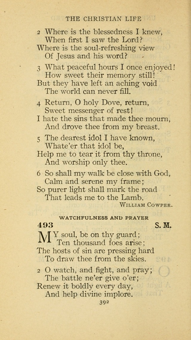 The Methodist Hymnal (Text only edition) page 392