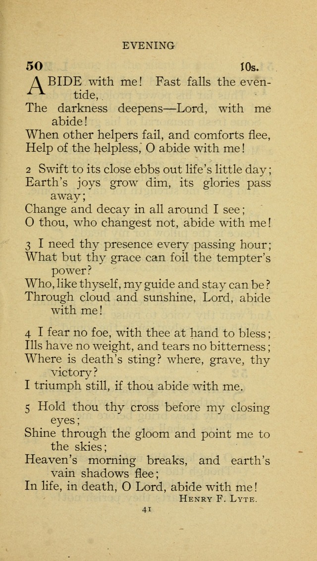 The Methodist Hymnal (Text only edition) page 41