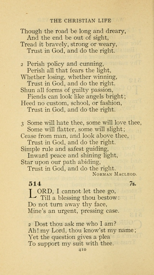 The Methodist Hymnal (Text only edition) page 410