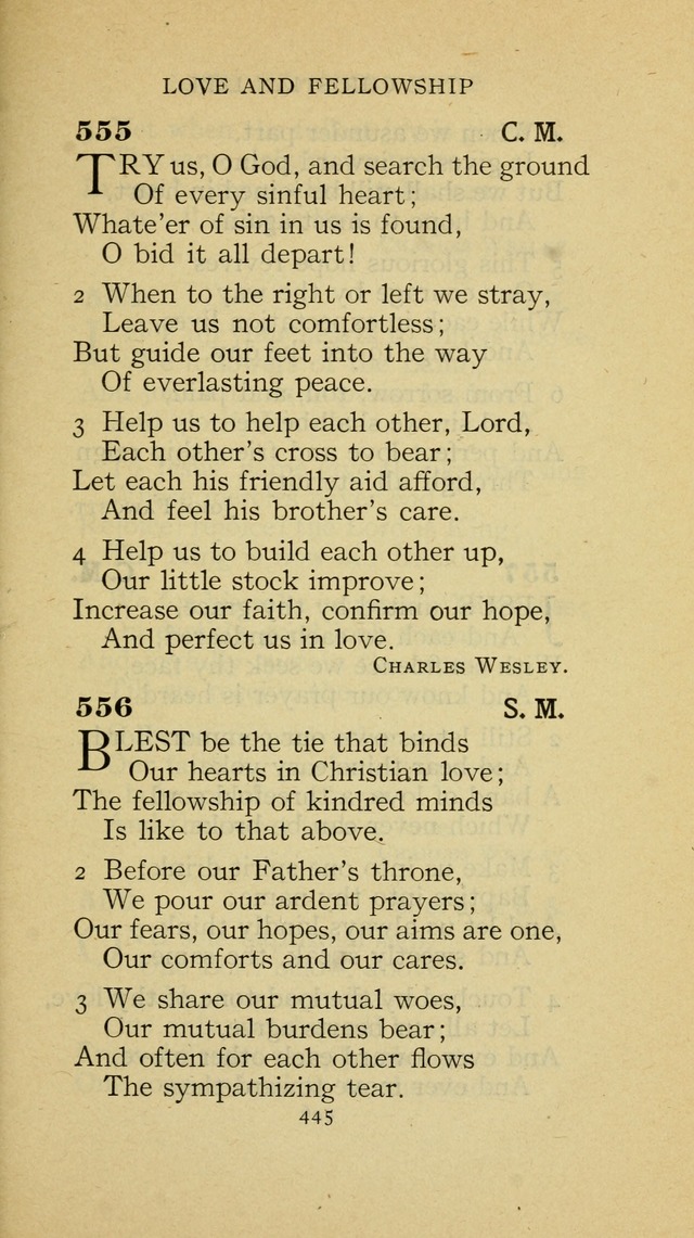 The Methodist Hymnal (Text only edition) page 445