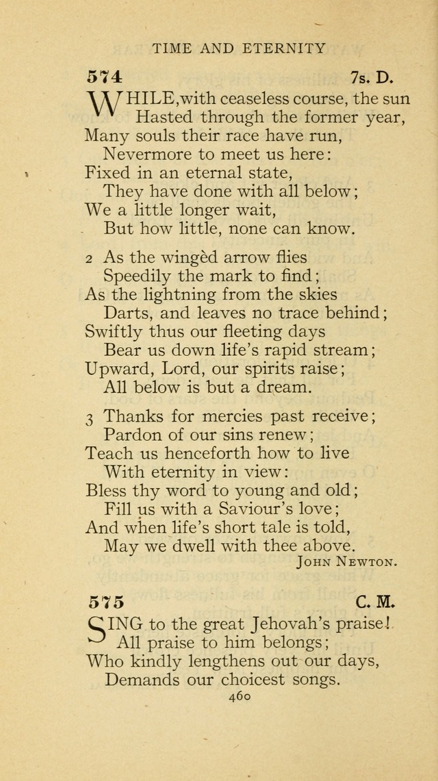 The Methodist Hymnal (Text only edition) page 460