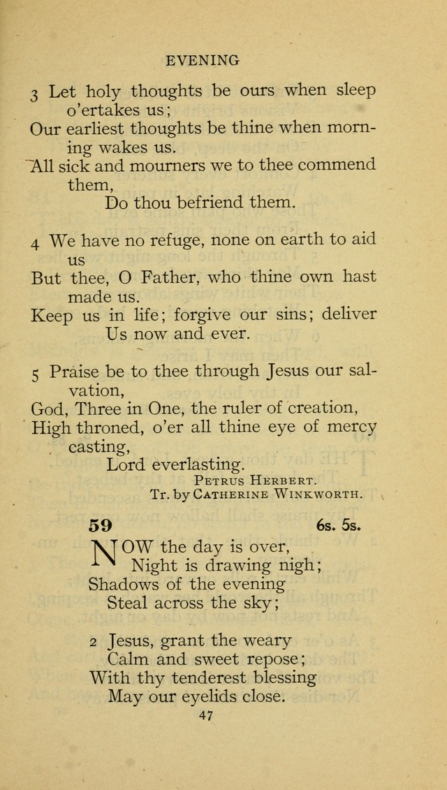 The Methodist Hymnal (Text only edition) page 47