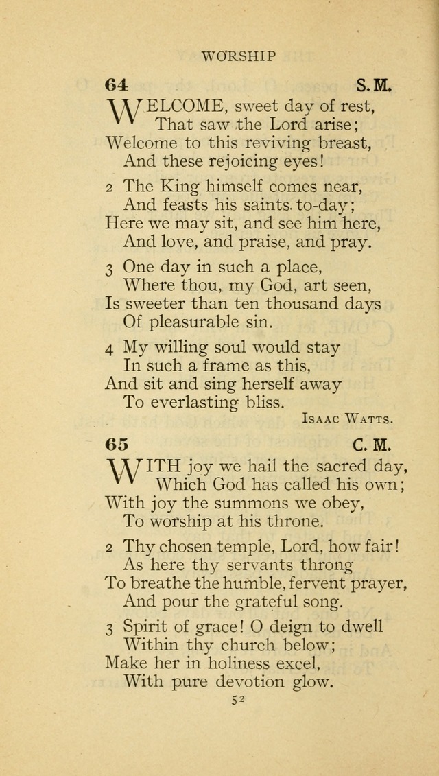 The Methodist Hymnal (Text only edition) page 52