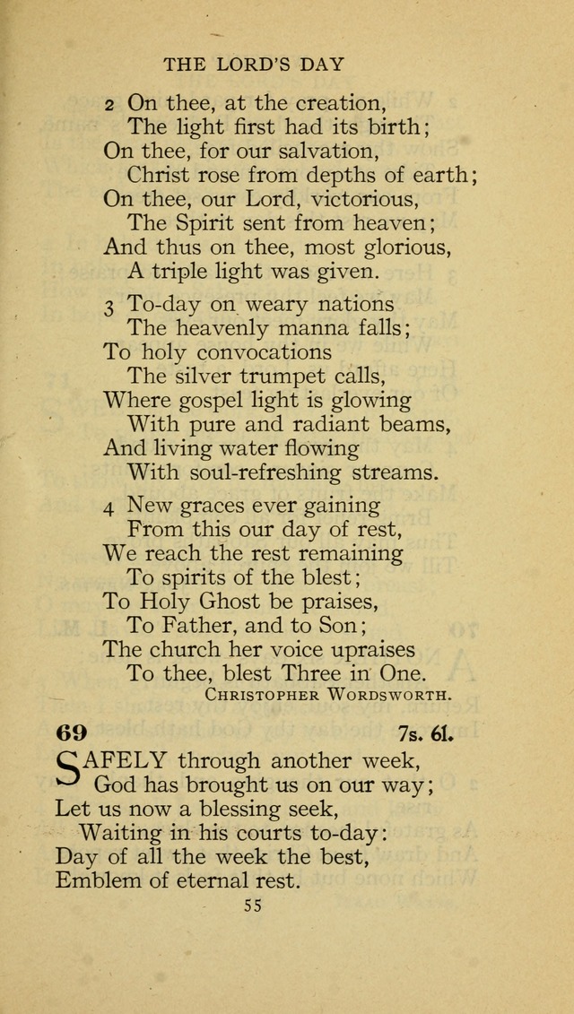 The Methodist Hymnal (Text only edition) page 55