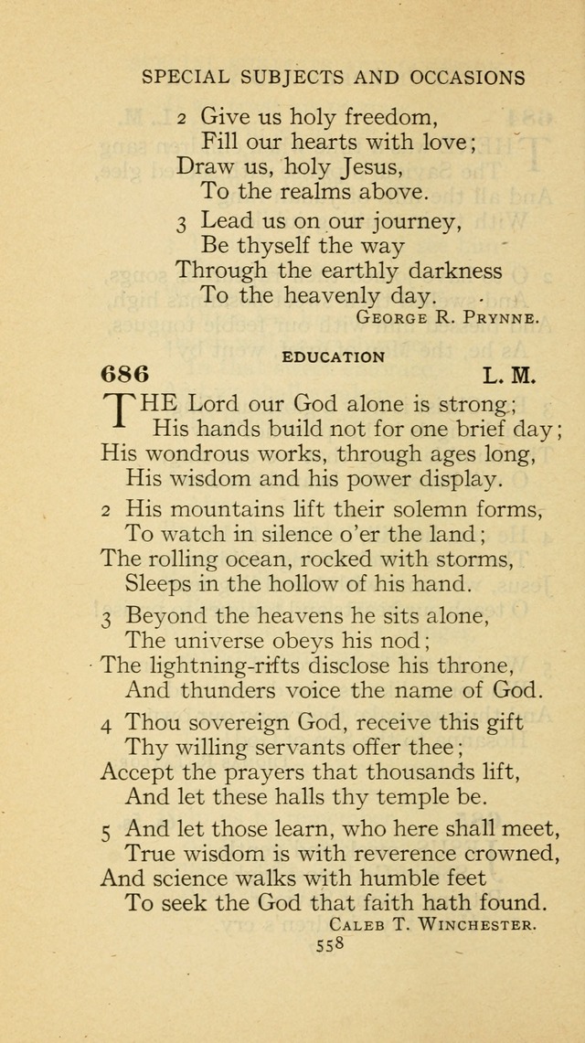 The Methodist Hymnal (Text only edition) page 558