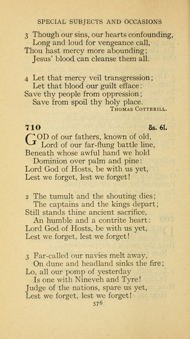 The Methodist Hymnal (Text only edition) page 576