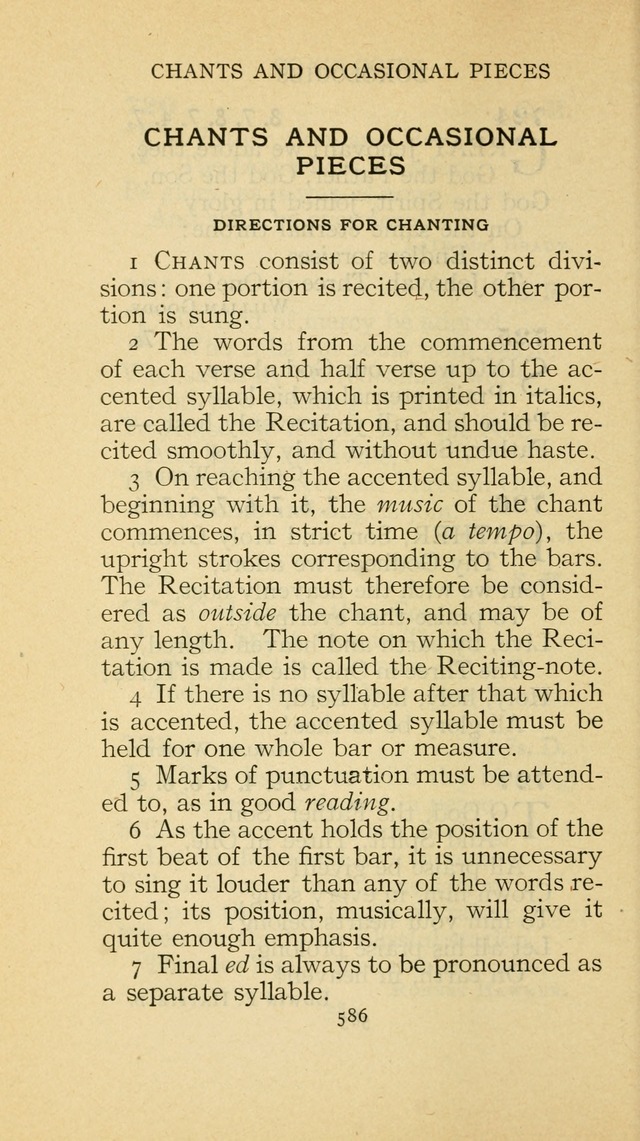 The Methodist Hymnal (Text only edition) page 586