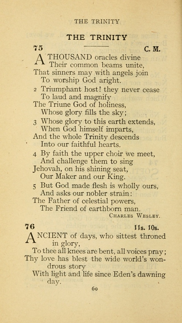 The Methodist Hymnal (Text only edition) page 60