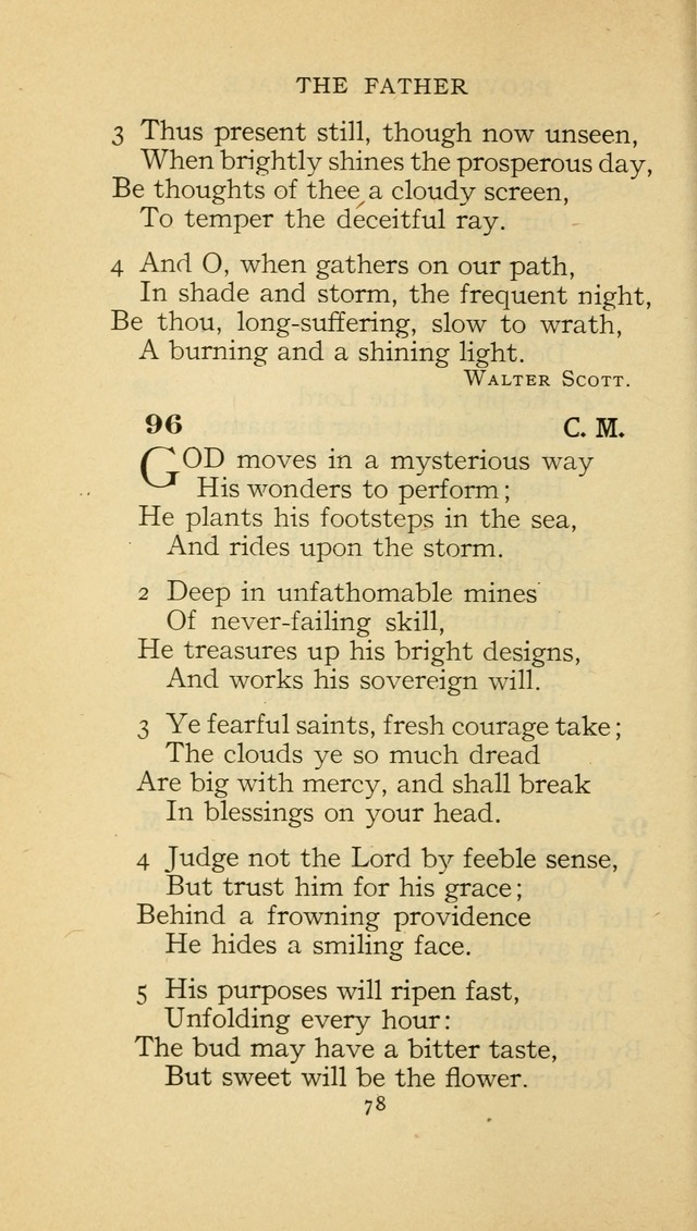 The Methodist Hymnal (Text only edition) page 78