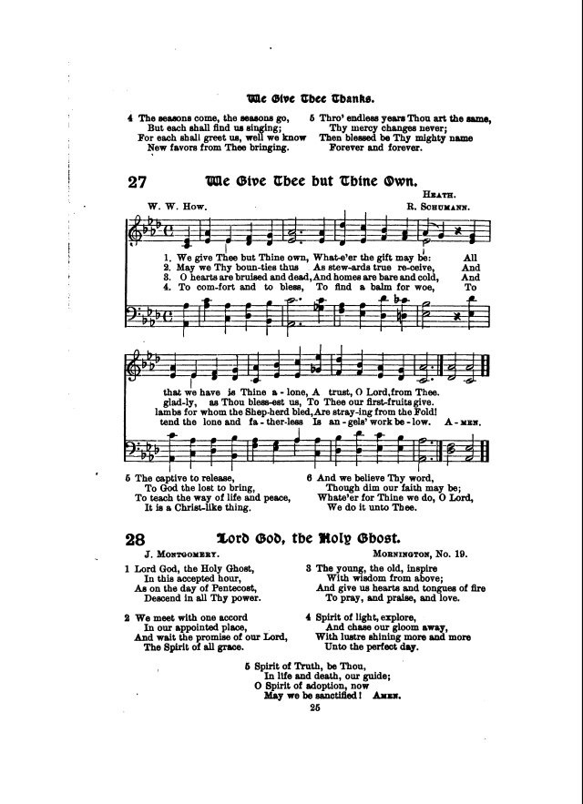 Missionary Hymnal page 25