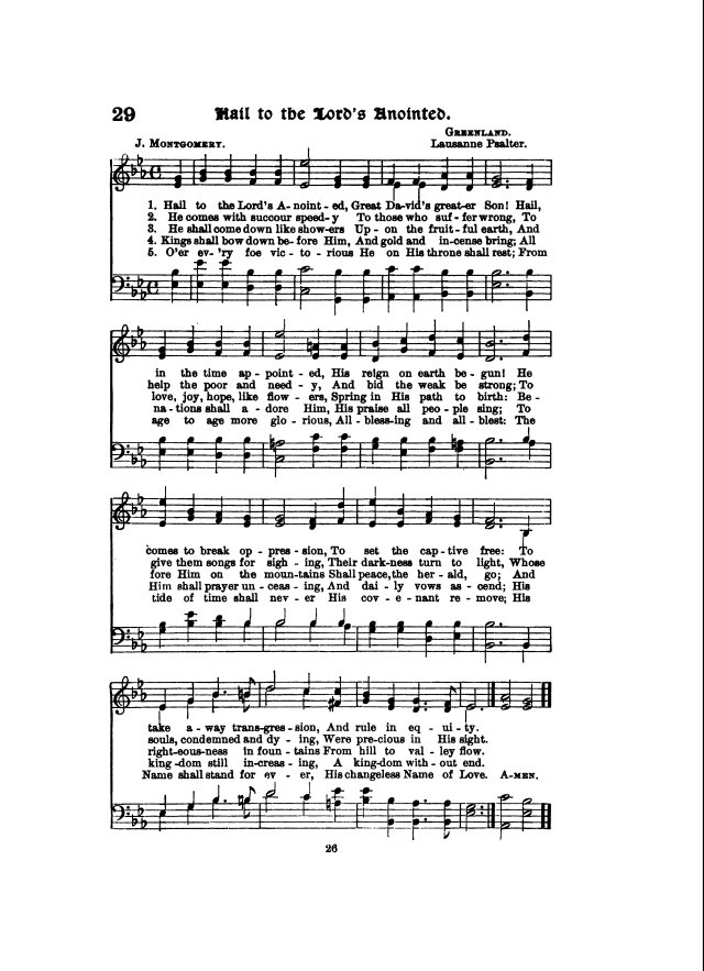 Missionary Hymnal page 26