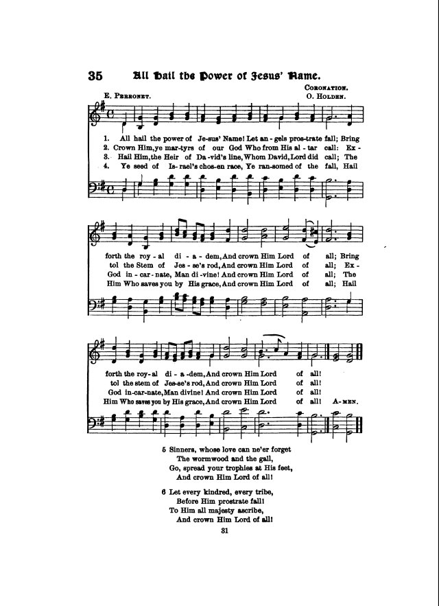 Missionary Hymnal page 31