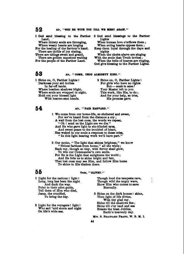 Missionary Hymnal page 44