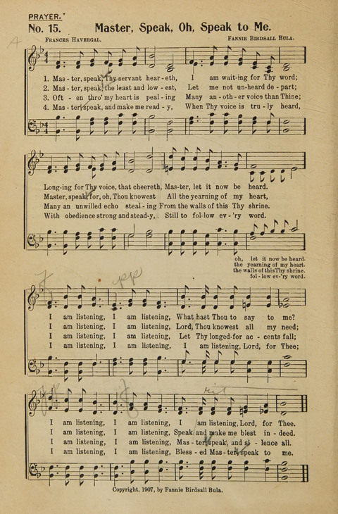 Missionary Hymns and Responsive Scripture Readings: for use in missionary meetings page 12