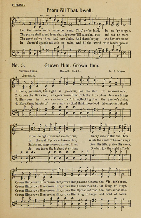 Missionary Hymns and Responsive Scripture Readings: for use in missionary meetings page 3